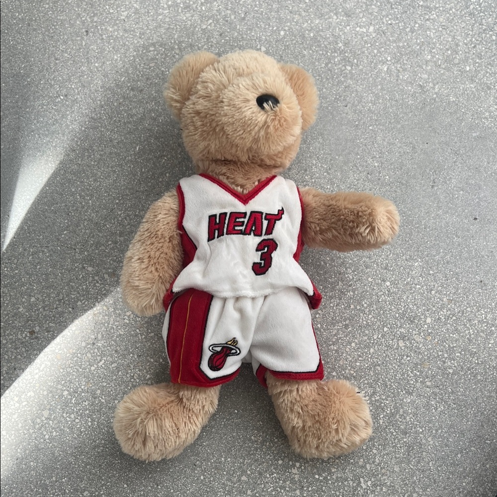 Collectible Miami Heat Dwyane Wade Teddy Bear
